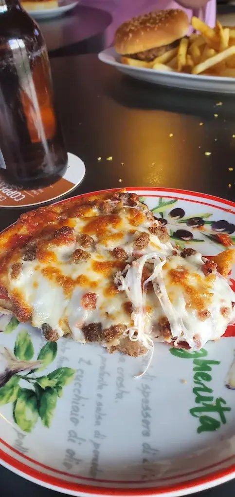 Delicious The Works Pizza at DJ's Pizzeria & Lounge in St Albert, AB